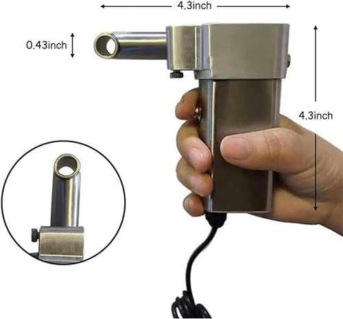 Máquina de ganchillo de 6-16 mm con cabezales intercambiables para dreadlocks 6