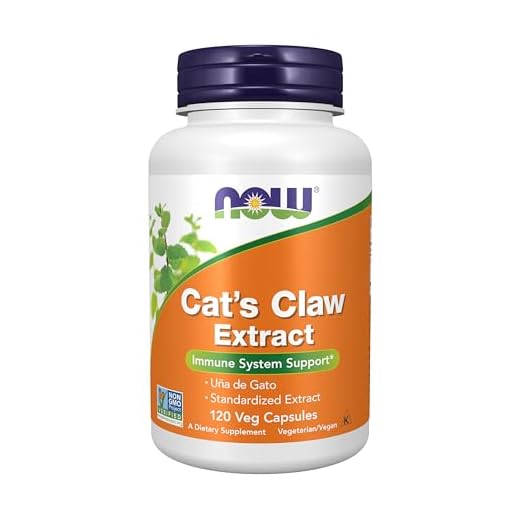 NOW Supplements, Cat's Claw Extract, 120 Veg Caps