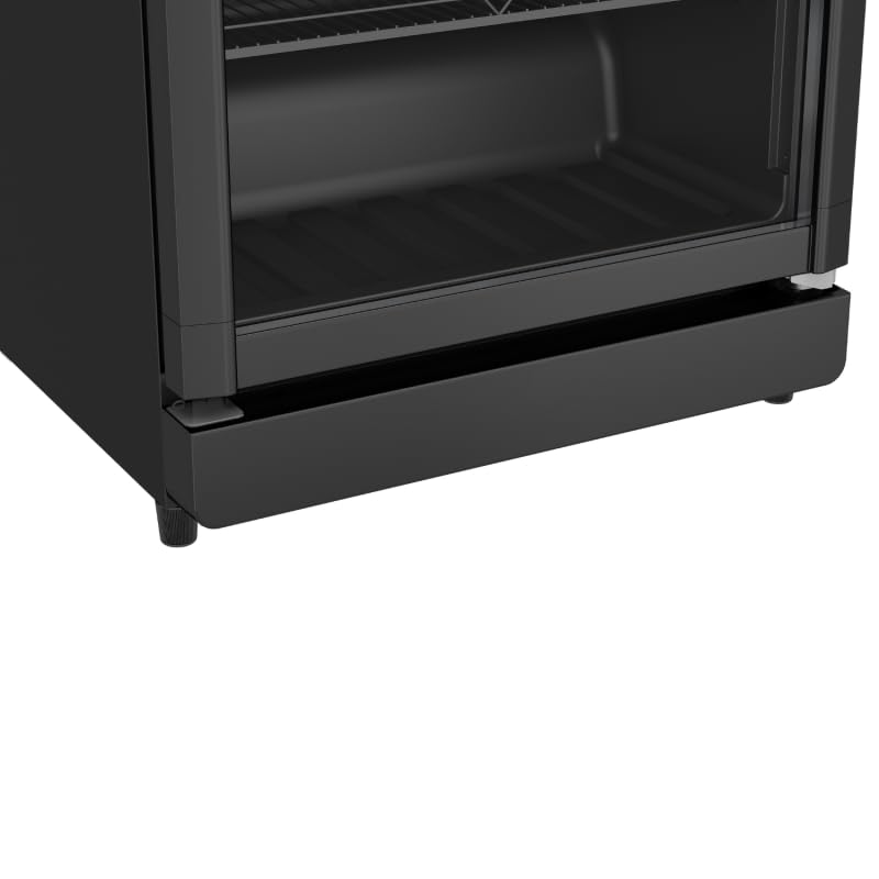 Armoire à Boissons Réfrigérée 400 Litres Noire Luxe - 1 Porte Vitrée