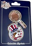 Buc-ee's America 250 Collectible Keychain, Patriotic Mascot Design, Limited Edition USA Theme