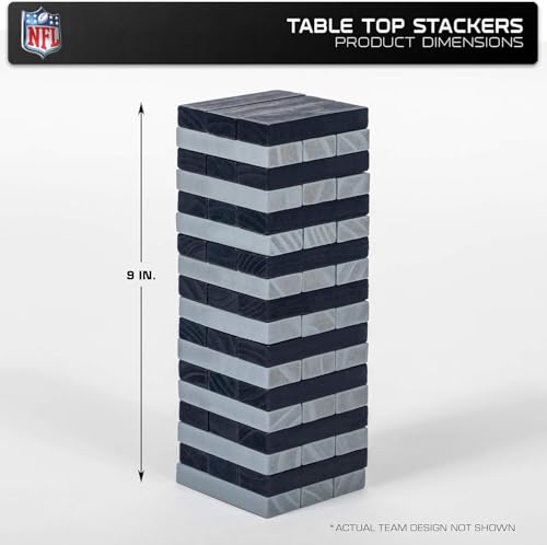 Wild Sports NFL Atlanta Falcons Table Top Stackers Game , 3" x 1" x .5" - Thumbnail 6