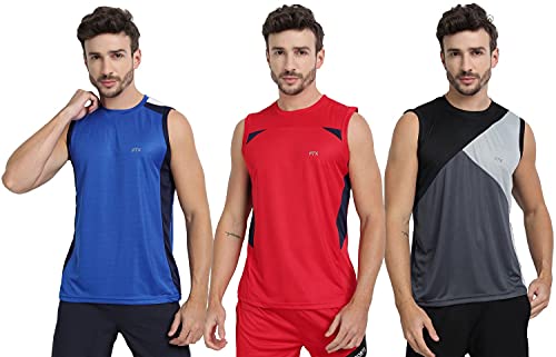 Image of FTX Men's Solid Regular Fit T-Shirt