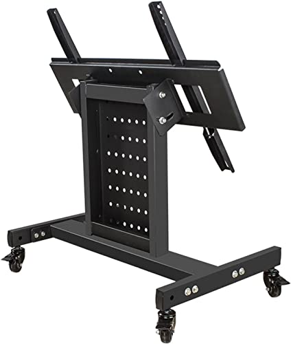 Soporte móvil para TV, altura baja, ruedas, 32-75 pulg. miniatura 3