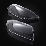 Astra Depot 2pcs Car Front Headlight Lens Cover Headlamp Clear PC Shell Compatible...