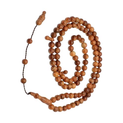 Collier de perles bouddhistes anti-stress pour concentration et yoga