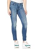 Skinny edc by ESPRIT Damen Slim Low Skinny Jeans, 902/BLUE MEDIUM WASH, 26W / 32L