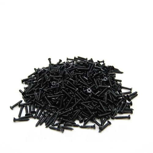 Tornillos autorroscantes Phillips cabeza plana M2 x 20mm, 500pcs miniatura 1