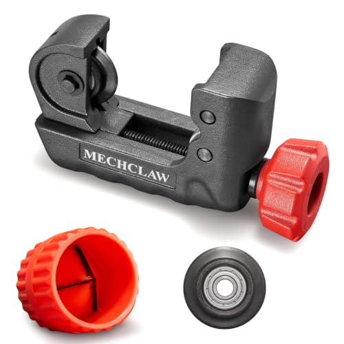 Mini Tubing Cutter Set, 3/16 to 1-1/8'' Copper Tube Cutter for Tight Spaces by MECHCLAW - Used condition - US$13.87