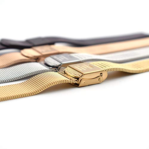 14mm Screwing Stainless Steel Watch Strap Replacement for Skagen Fits Selected Models Listed Below 358SSSBD 358SGSCD 358SRSC 358SSLB (Silver) by bullish - Used condition - Image 5