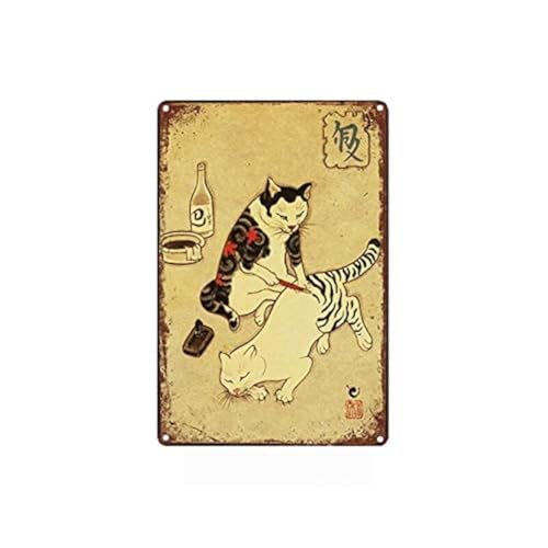 Licpact TIN SIGN The Butchers Guide Decor Bar Pub Home Vintage 12*8 Inch cover