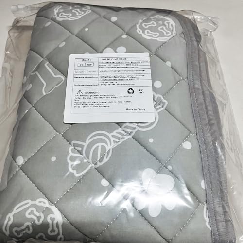 MH MYLUNE HOME Kühlmatte für Hunde Katze Thermochrome Hundekühlmatte Selbstkühlend rutschfest Wasserabsorbierend Tragbar Kühldecke für Hunde Hundedecke Kühlend Cooling Mat Dog- XL110x 80 cm