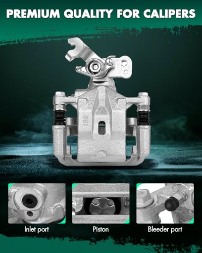 Image of SCITOO Rear Right Brake Caliper With Bracket 18B5003 Compatible For Acura TL 2004-2008