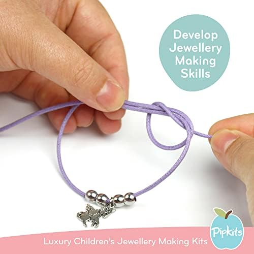 Pipkits Unicorn Friendship Bracelet Kit Make Your Own Bracelets with This Jewellery Making Kit