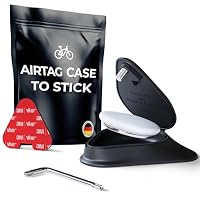 TinyTag® adesivi di avvertimento GPS Tracker resistente alle intemperie, protezione antifurto per biciclette, eBike, auto, moto e valigie, durevoli
