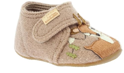 Living Kitzbühel Babyklettschuh Rehkitz Timeless Taupe Größe EU 22