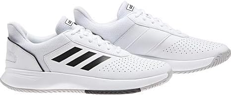 ADIDAS F36718 COURTSMASH cloudfoam white black gray tennis shoes - Mens 10  - $29.99 | PicClick