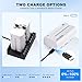VILTROX NP-F970 Battery 2-Pack and Wall Charger for Sony NP F530 F550 F970 F960 F770 F750 F330 TR516 TR716 TR818 TR910 TR917 Camera, Godox Neewer LED Video Light and More (USB Type-C Input Port)