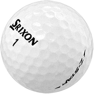 LostGolfBalls - Srixon Z Star Golf Balls in Mint Condition, Recycled Used Golf Balls, AAAAA Quality, Zstar, White