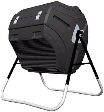 Lifetime 60058 Compost Tumbler, Black, 80-Gallon
