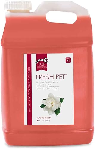 Top Performance Fresh Pet Shampoo, 2-1/2-Gallon