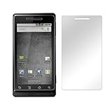 uxcell 1Pcs Clear LCD Screen Protector for Motorola Droid A855