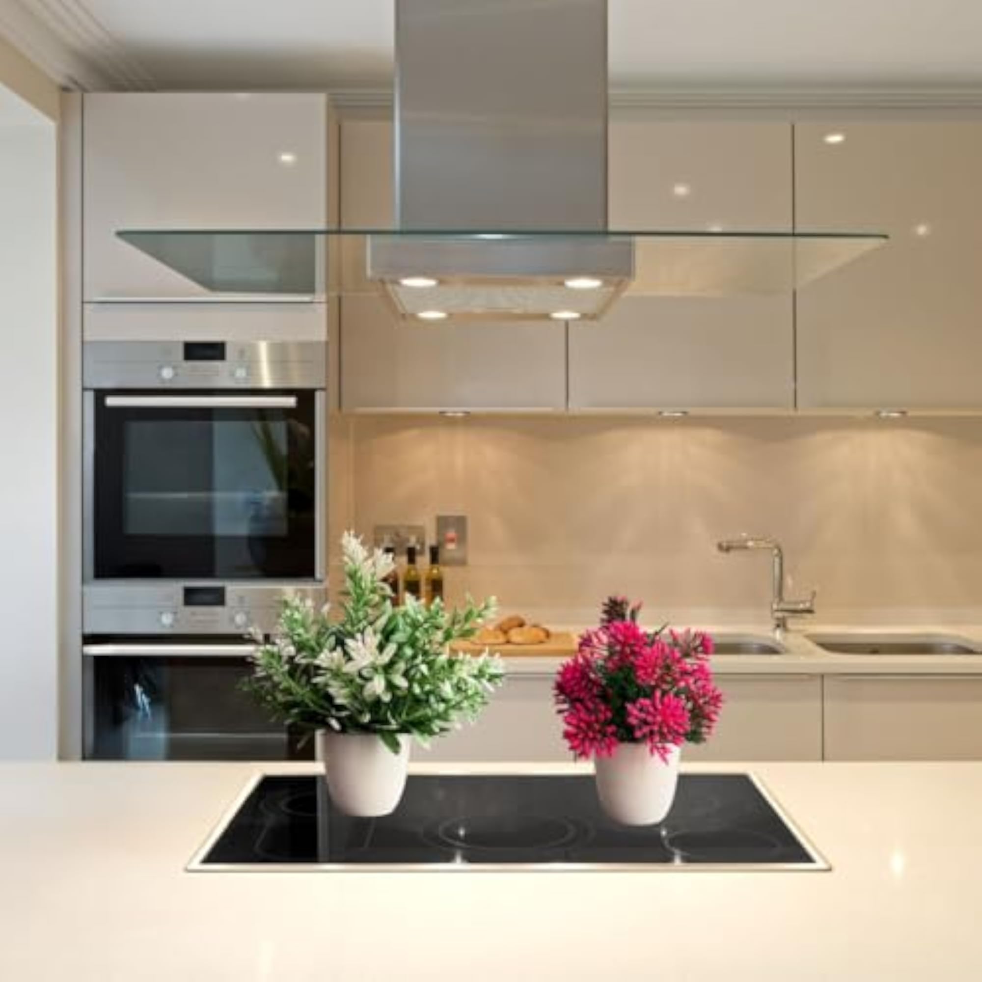 Artificial Flower Plant with Pot for Home Decor