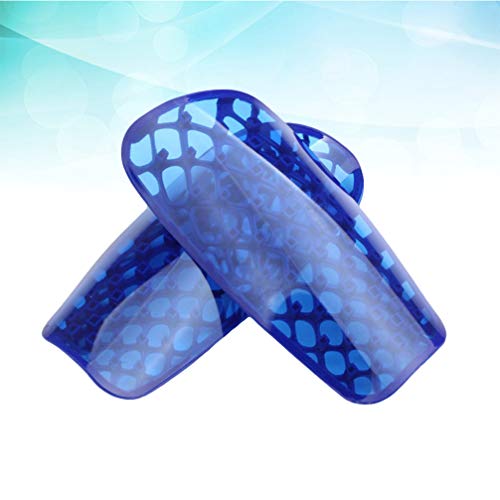 1 par de protetores de caneleiras de futebol da Besportble, protetores de pernas para treinamento, e