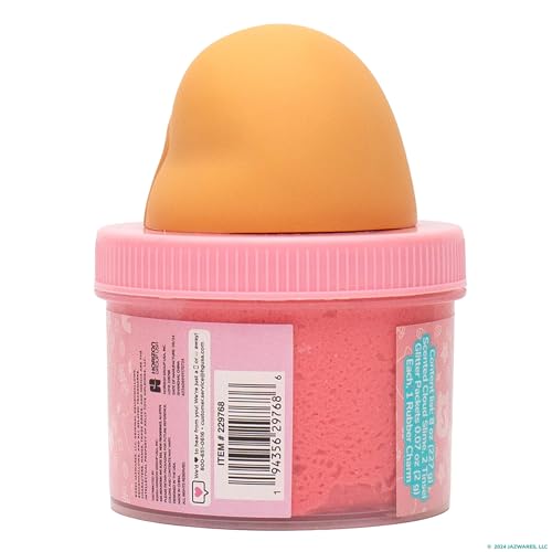 Original Squishmallows Dabria The Donut Premium Cloud Slime, Donut-Scented, 8 oz., Storage Container with Figurine Topper, Rubber Charm, Goodie Bags Stuffers, Kids Party Favors, Sensory Toys - Image 9