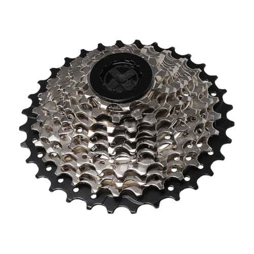 Mikikit Single Speed Bike Flywheel Cassette for Road and Mountain Bikes Quick Replacement Versatile Usage Smooth Gear Easy Maintenance Compatible with Various Terrains