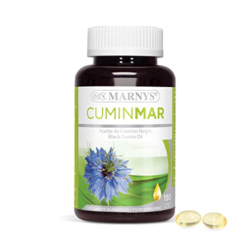 MARNYS Cuminmar Aceite de Comino Negro Molestias Respiratorias en Primavera 150 Cápsulas