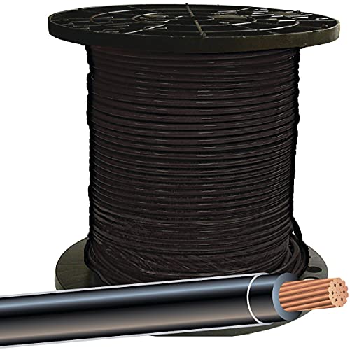 Southwire 500 Ft. 6/1 Thhn Stranded Wire Black