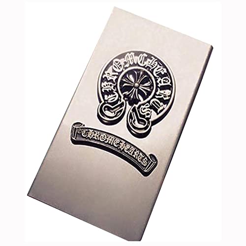 DONGSHUAI Étui À Cigarettes en Alliage Ultra Fin pour Femmes, Poche De 100 Mm, Étui À Cigarettes, Mini Porte-Cigarettes, Peut Contenir 20 Cigarettes Fines,A Cover