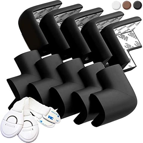 HAPPY CHLEA® Eckenschutz und Kantenschutz Baby Gummi Weich Cover