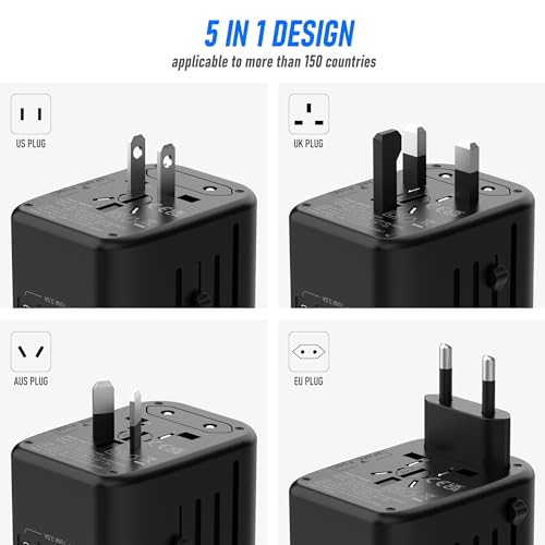 Vylee SL-148US Universal International Power Travel Plug Adapter thumb #2