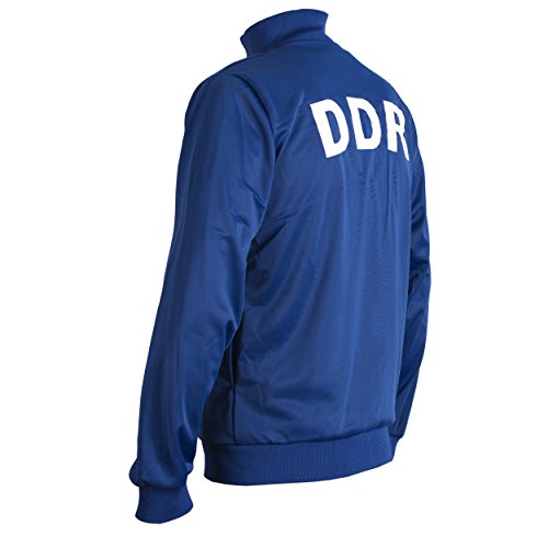 Deutsche Demokratische Republik East Germany DDR 1970's Retro Football Jacket Tracksuit Zipped Jumper Man Top - Image 5