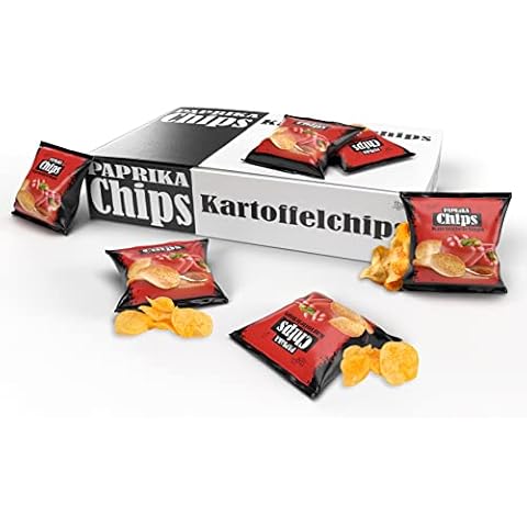 Paprika Chips - 40er Pack würzige Kartoffelchips (40 x 20g) Cover
