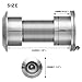 Earl Diamond - Peep Holes for Door, Solid Brass 220-Degree Door Viewer Peephole with Heavy Duty Rotating Privacy Cover for 1-21/32