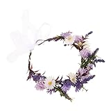 Photo Gallery iwowhero cerchietto sposa con ghirlanda fiori simulati handmade e confortevole per matrimoni feste e fotografici accessorio boho per Photo Gallery iwowhero cerchietto sposa con ghirlanda fiori simulati handmade e confortevole per matrimoni feste e fotografici accessorio boho per