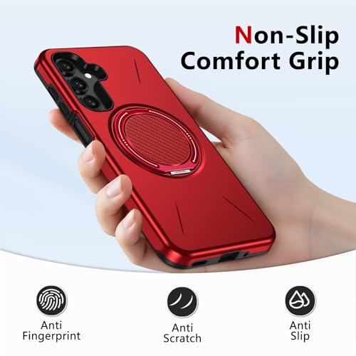 Aropuktek for Samsung Galaxy-A15-5G Phone Case, Red by Aropuktek - Used condition - Image 4