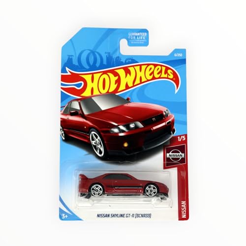 Hot Wheels 2019 Nissan Skyline GT-R (BCNR33) 1:64 miniatura 2