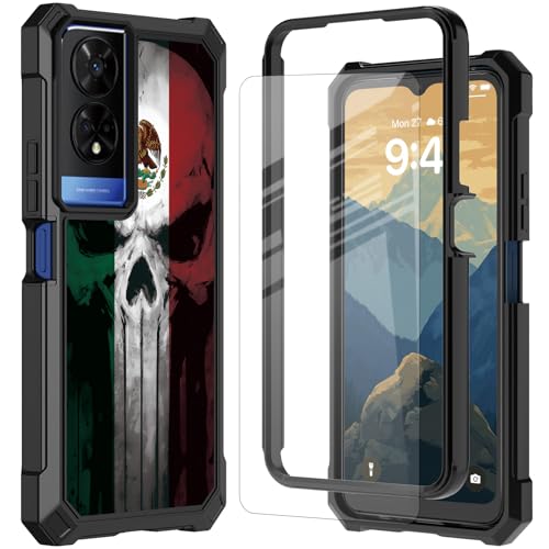 Coque TCL 50 XE 5G antichoc double couche avec protège-écran