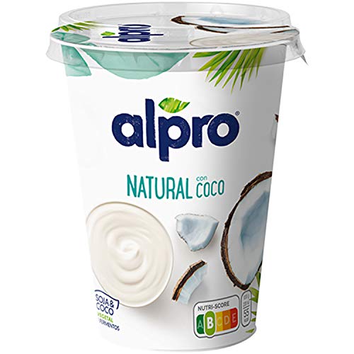 Dessert Végétal Soja Nature À La Noix De Coco Alpro Le Pot De - vue 2