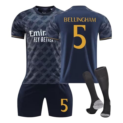 Camiseta Futbol Niño, Equipación Futbol Niño 2023/2024, No.5/7 Equipacion Futbol Niño, Futbol Kit, Pantalones Cortos y Calcetines, Camisetas de Futbol Sport Camiseta