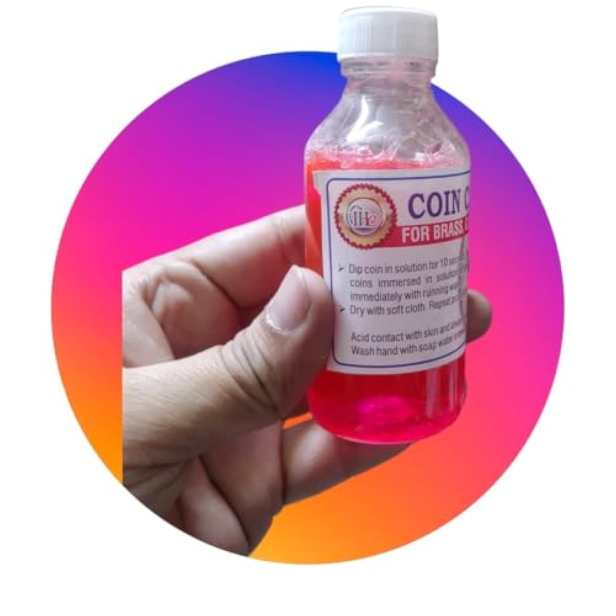 Coin Cleaner, 100 ML for Coin Care