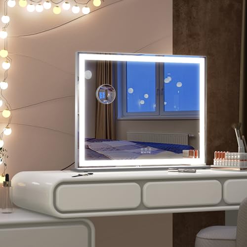 BEAUTME Lighted Vanity Mirror with Hollywood Lights