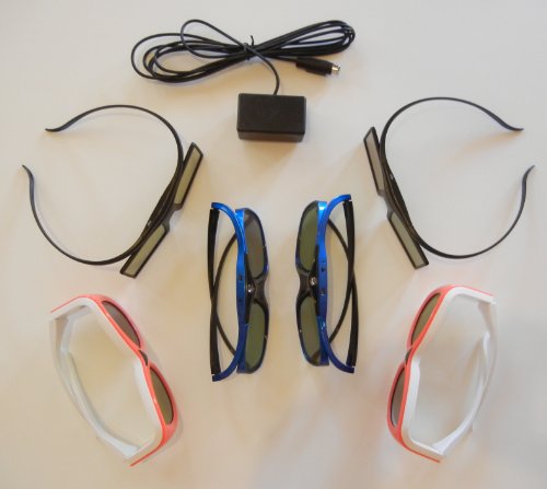 World's First Blue Tooth Kit (Emitter 6 glasses) for DLP