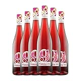 González Byass Fragantia 9 Rosado Frizzante Vino de la Tierra de Castilla 75 cl Espumoso rosado (Caja de 6 Botellas de 75 cl)