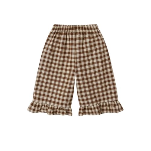 organiczoo Chestnut Gingham Frill フリルパンツ organic zoo オーガズーChestnut Gingham Frill Cus 2-3y ギンガム