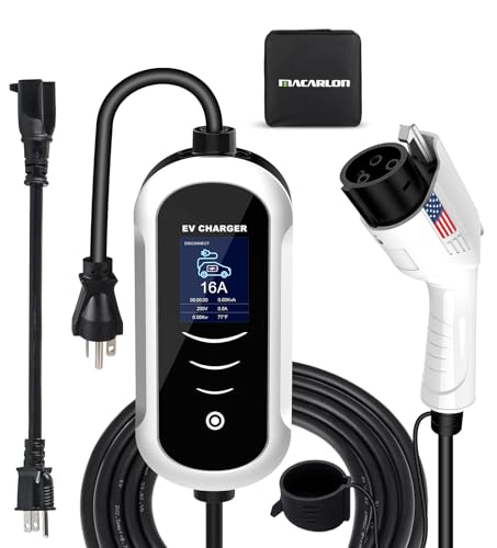 MACARLON 16A Level 1 & 2 EV Charger - 120V-240V