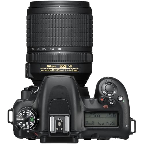 Nikon D7500 cámara DSLR con lente 18-140mm y accesorios miniatura 5